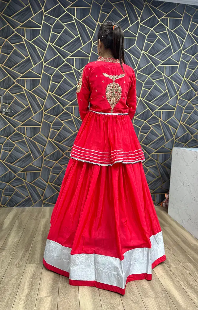 PC 321 Sequence Work Party Wear Crop Top Lehenga Wholesalers In Delhi